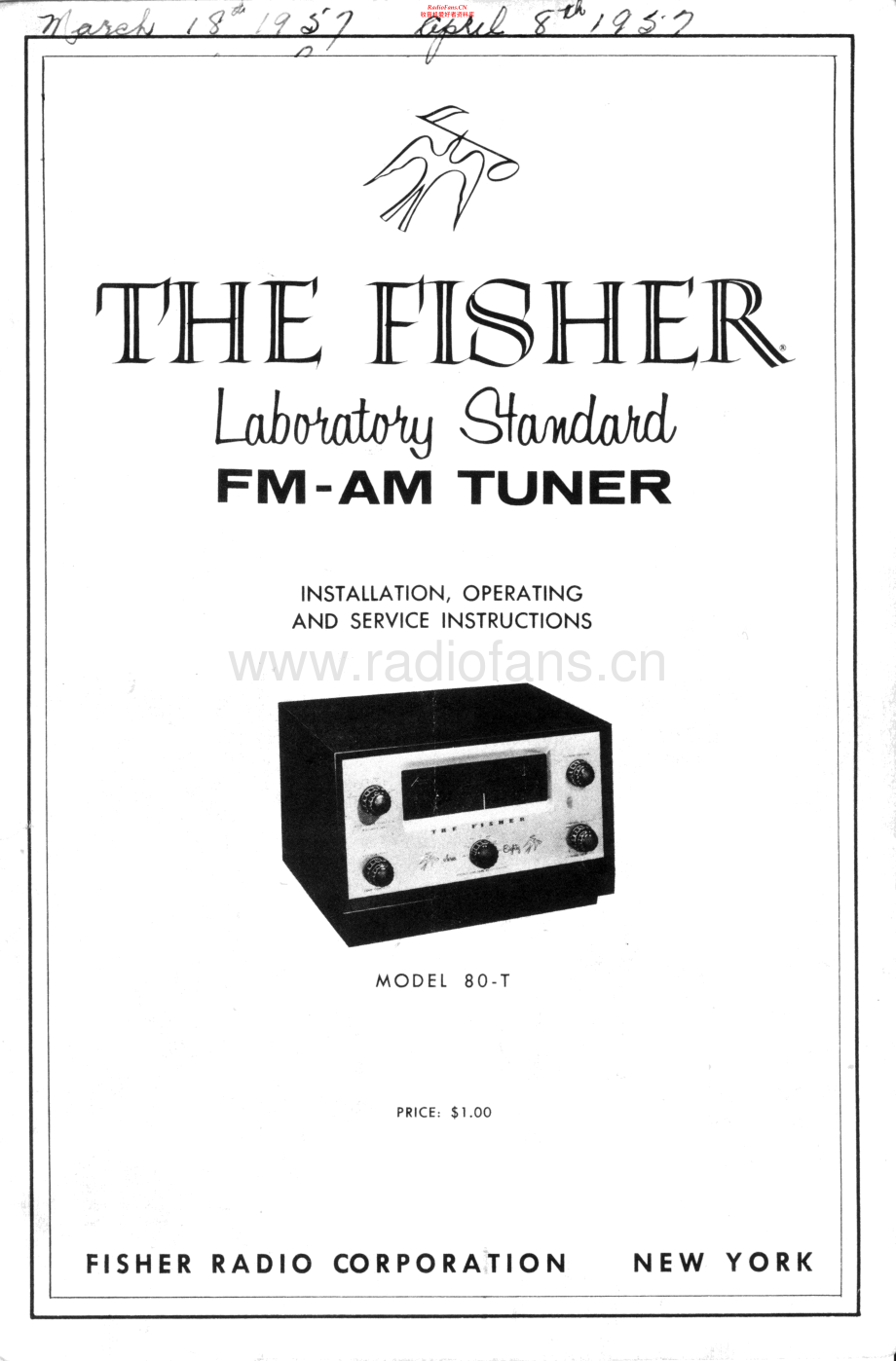 Fisher-LaboratoryStandard-tun-sm维修电路原理图.pdf_第1页