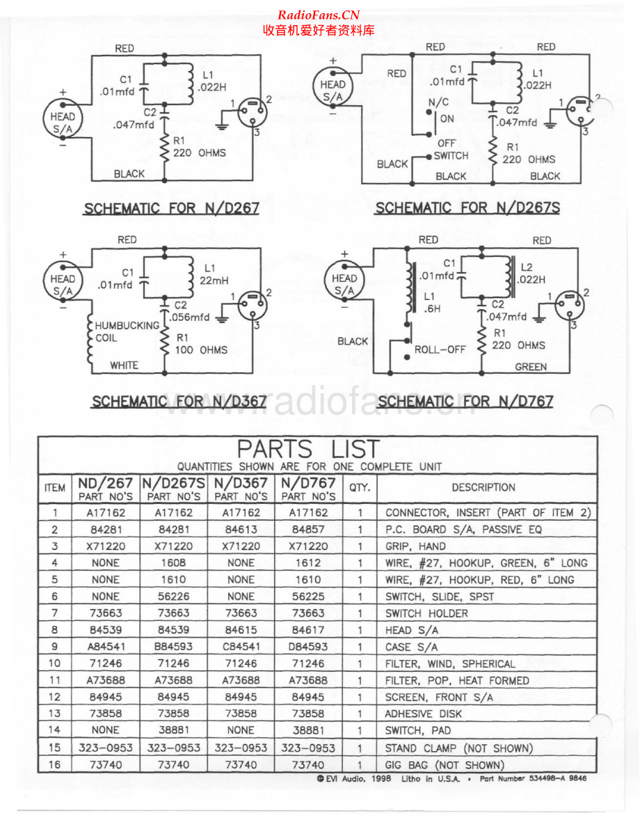 ElectroVoice-ND367-mic-sm维修电路原理图.pdf_第2页