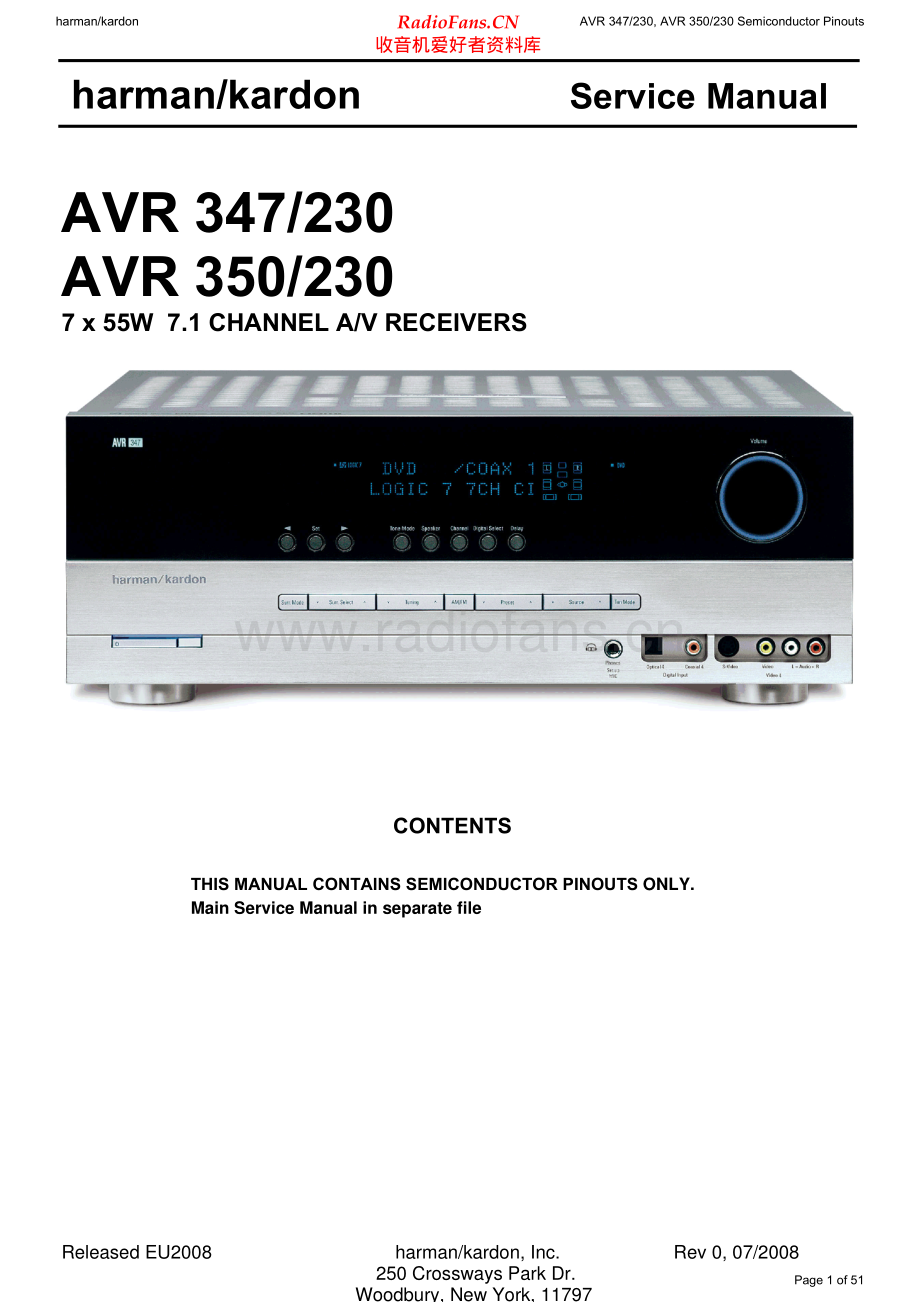 HarmanKardon-AVR350_230-avr-sb维修电路原理图.pdf_第1页