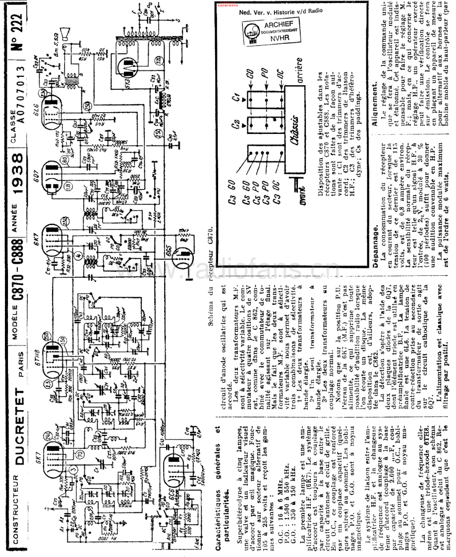 Ducretet-C870-rec-sch维修电路原理图.pdf_第1页