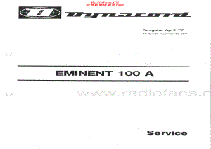 Dynacord-Eminent100A-pwr-sm维修电路原理图.pdf