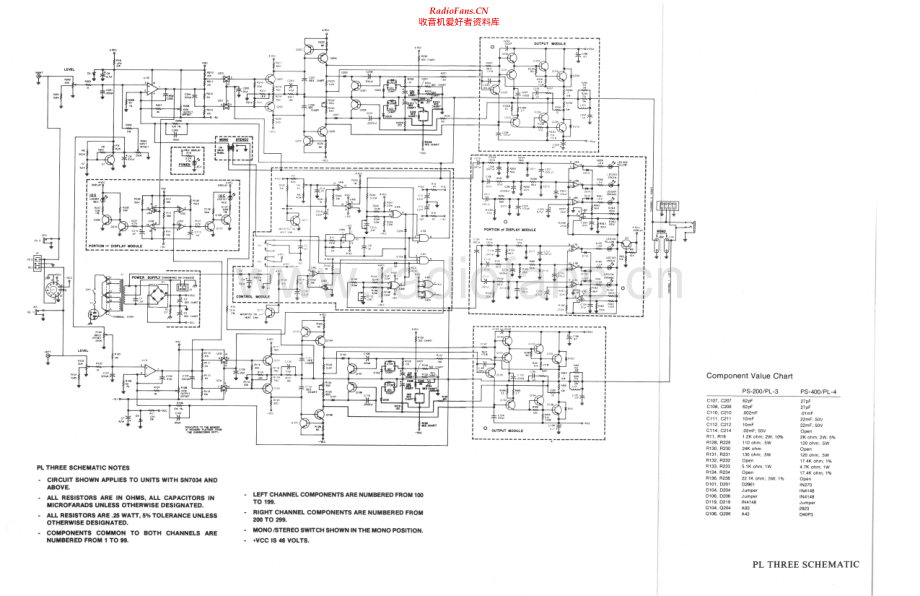 Crown-PowerLine_Three-pwr-sm维修电路原理图.pdf_第1页