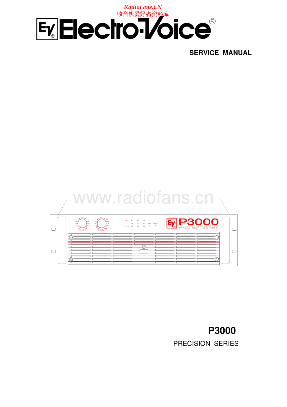 ElectroVoice-P3000-pwr-sm维修电路原理图.pdf_第1页