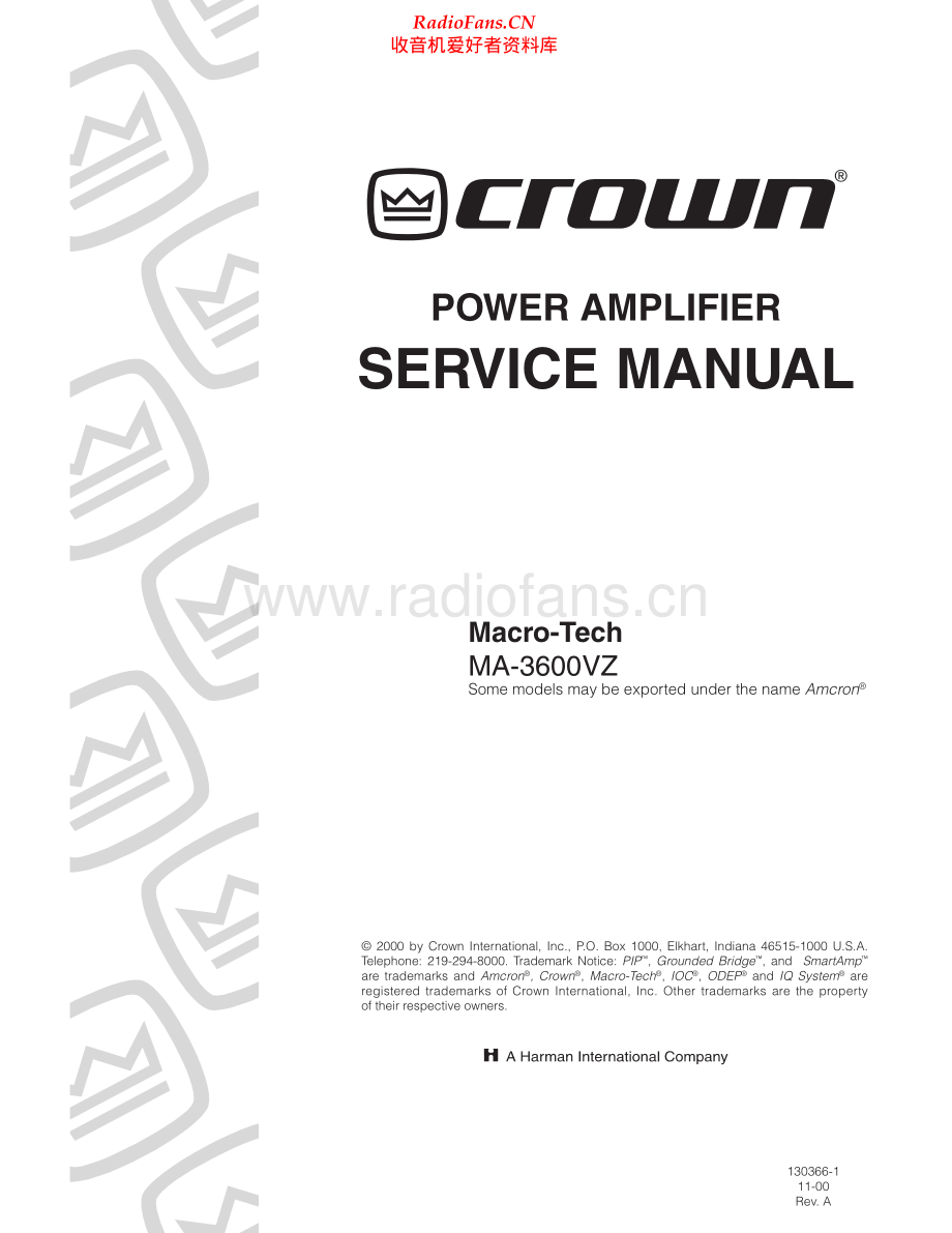 Crown-MacroTechMA3600VZ-pwr-sm维修电路原理图.pdf_第1页