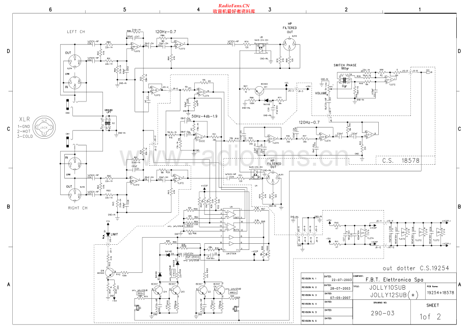 FBT-Jolly12SUB-pwr维修电路原理图.pdf_第1页