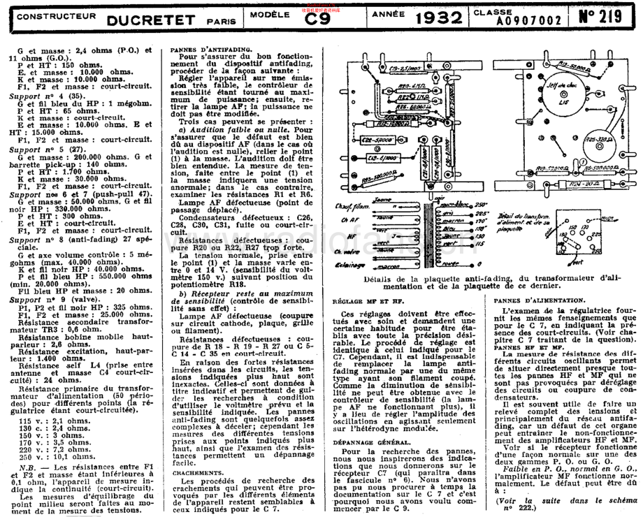 Ducretet-C9-rec-sch维修电路原理图.pdf_第2页