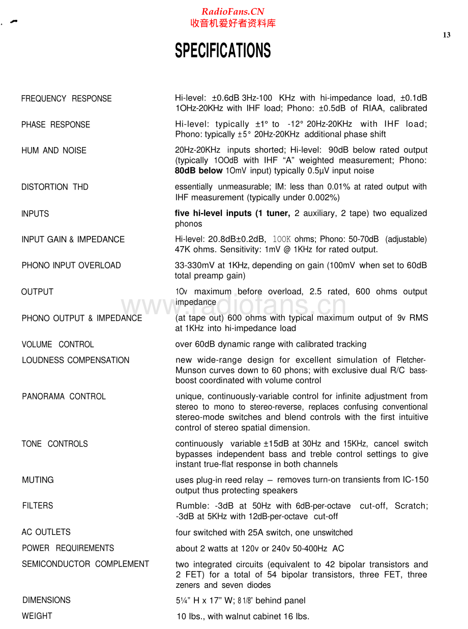 Crown-IC150-pre-sch维修电路原理图.pdf_第1页