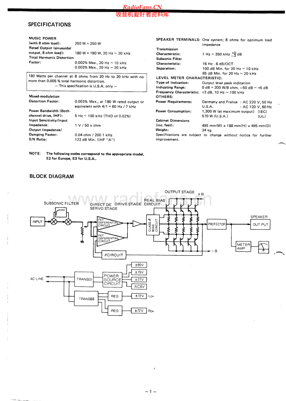 Denon-POA3000-pwr-sm维修电路原理图.pdf_第2页