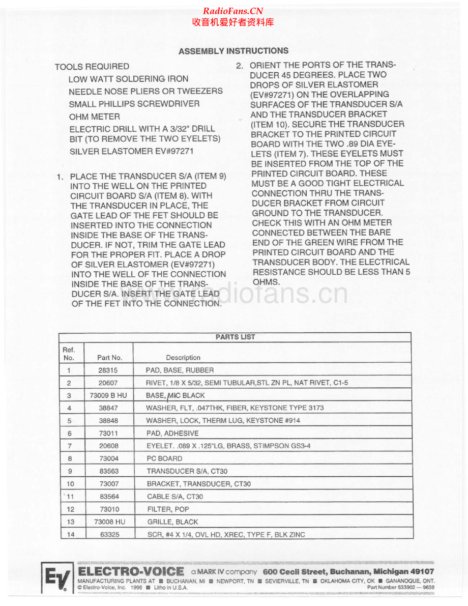 ElectroVoice-CT30-mic-sm维修电路原理图.pdf_第2页