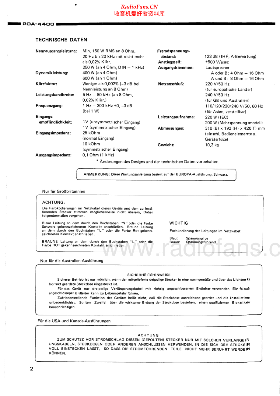 Denon-POA4400-pwr-sm维修电路原理图.pdf_第2页