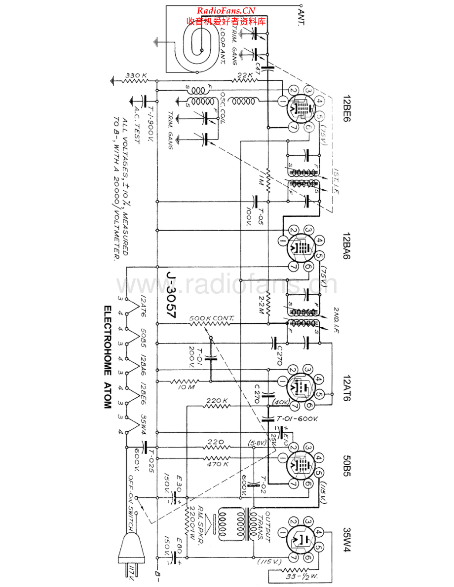 Electrohome-Atom-rec-sch2维修电路原理图.pdf_第1页