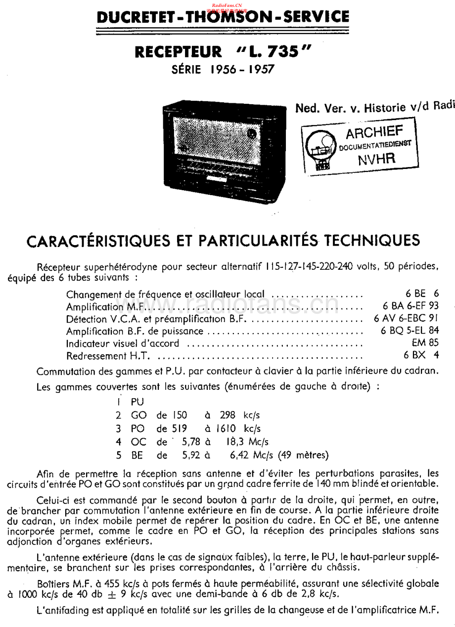 Ducretet-L735-rec-sm维修电路原理图.pdf_第1页