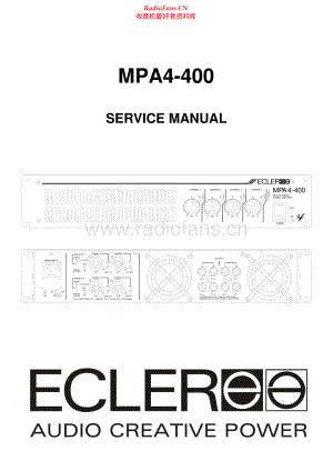 Ecler-MPA4_400-pwr-sm维修电路原理图.pdf