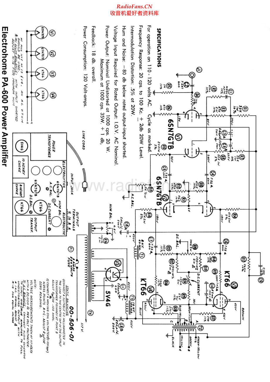 Electrohome-PA200_700-pwr-sch维修电路原理图.pdf_第2页