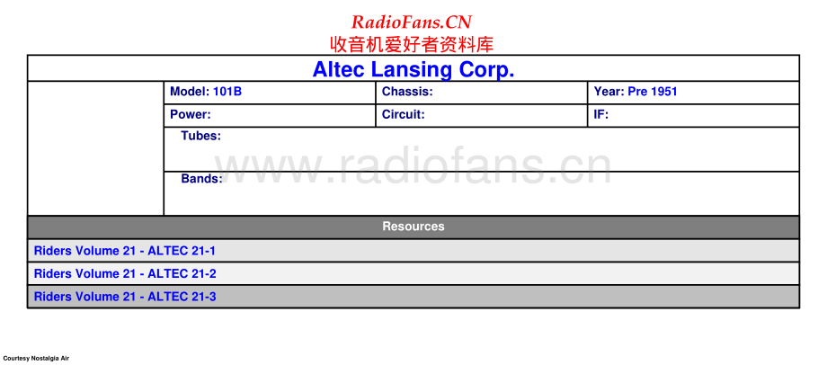 AltecLansing-101B-tun-sch维修电路原理图.pdf_第1页