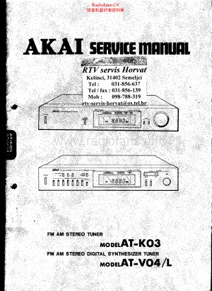 Akai-ATV04L-tun-sm维修电路原理图.pdf