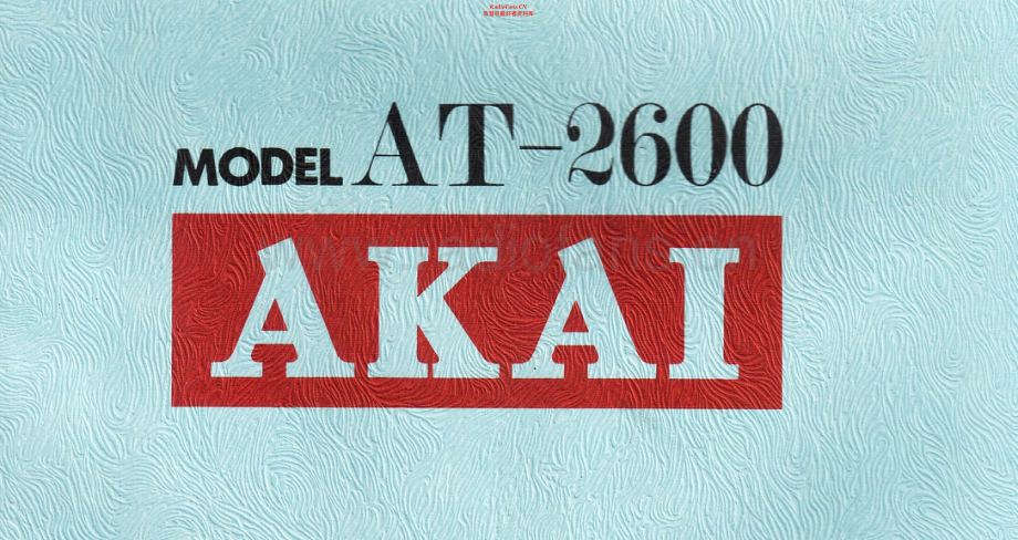 Akai-AT2600-tun-sch维修电路原理图.pdf_第1页