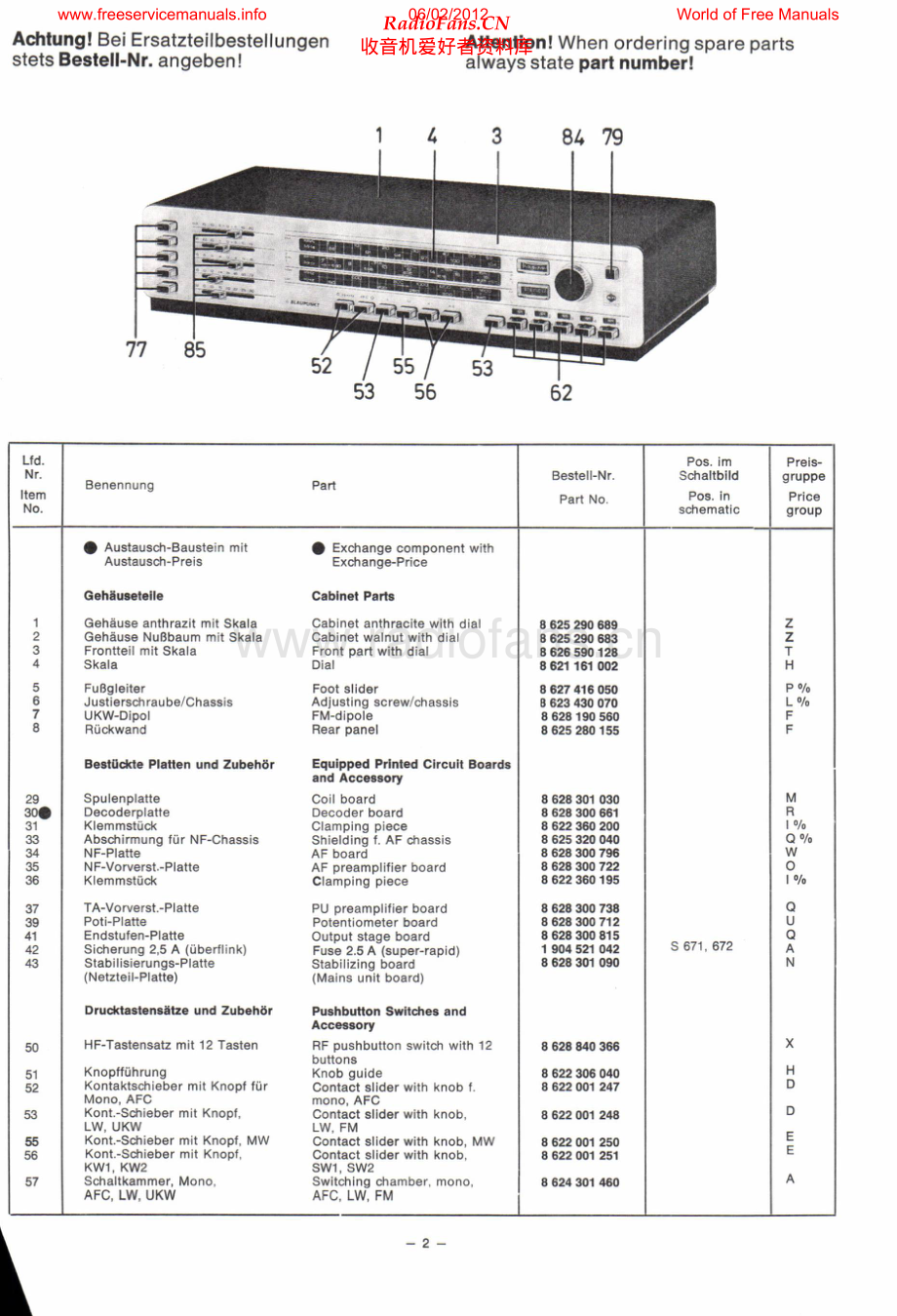 Blaupunkt-Delta3092-rec-sm维修电路原理图.pdf_第2页