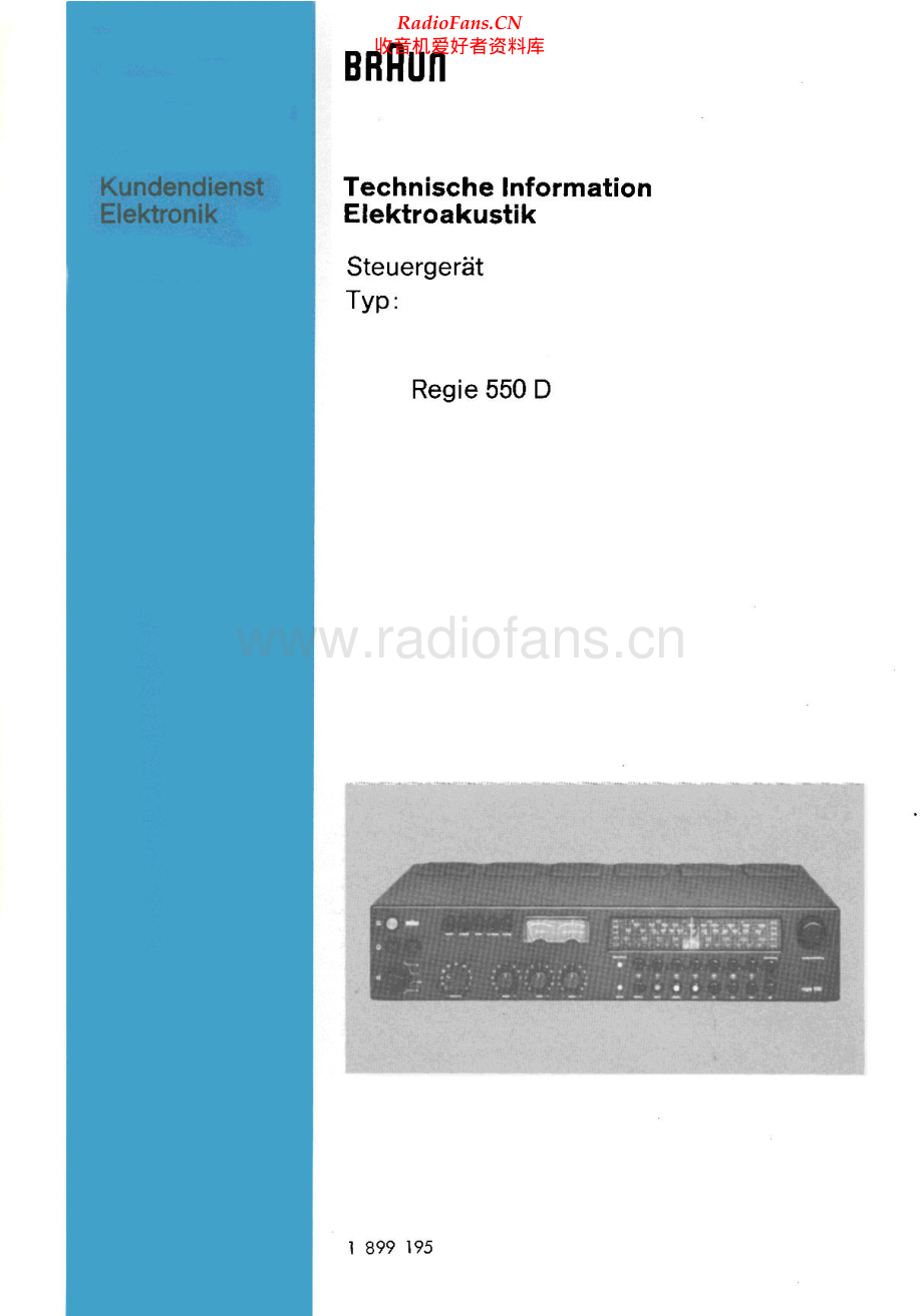 Braun-Regie550D-rec-sm维修电路原理图.pdf_第1页