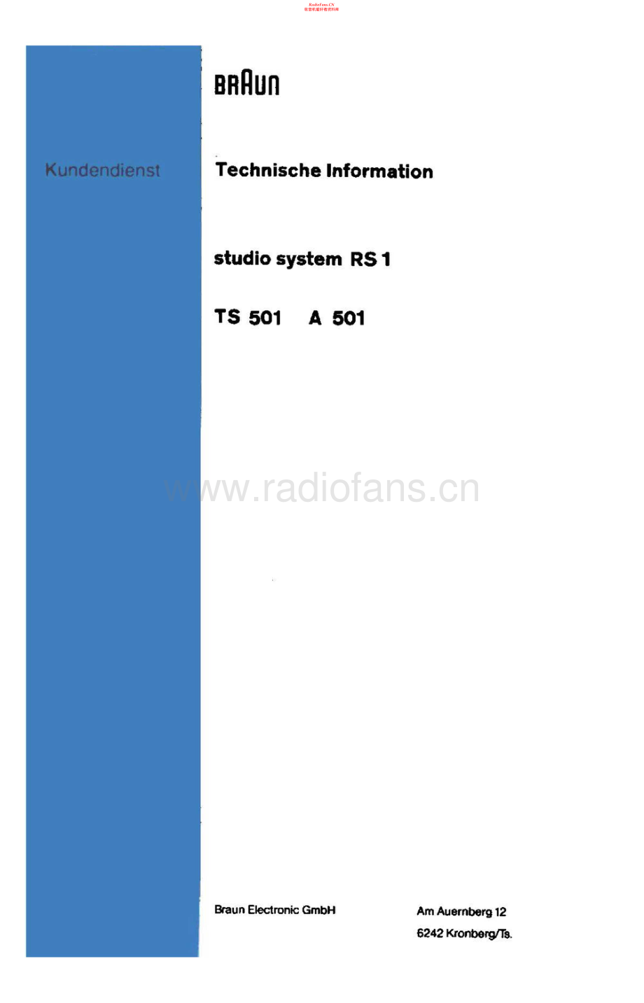 Braun-RS1-rec-sm维修电路原理图.pdf_第1页