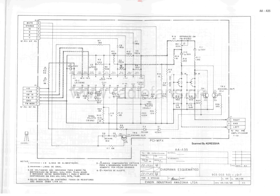 Akai-AAA35-rec-sch维修电路原理图.pdf_第3页