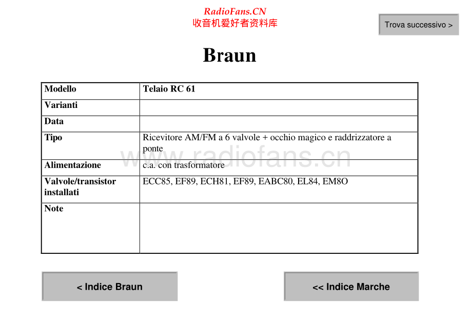 Braun-SuperRC61-rec-sch维修电路原理图.pdf_第1页