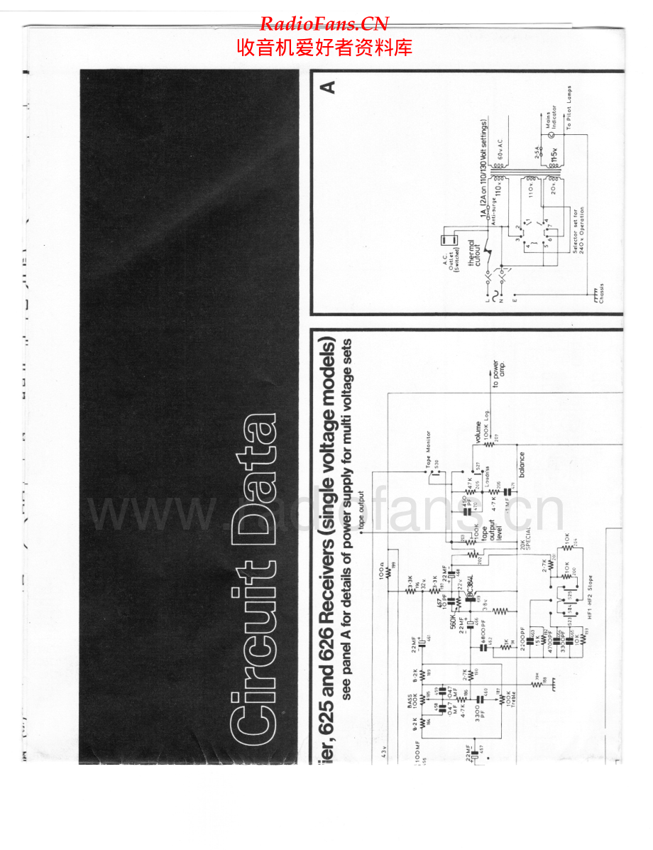ArmstrongAudio-625-rec-sch1维修电路原理图.pdf_第2页