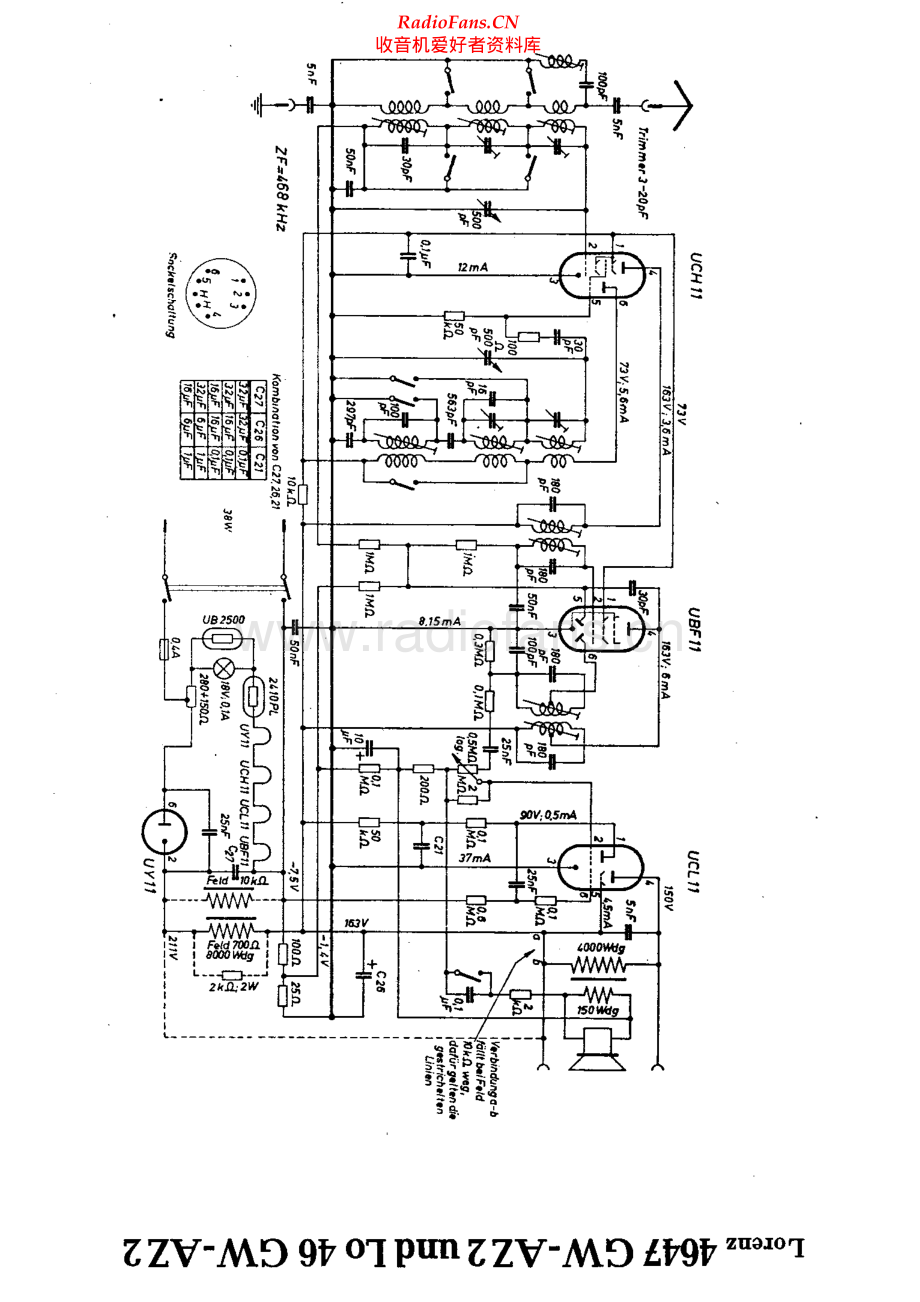 ITT-46GWAZ2-rec-sch 维修电路原理图.pdf_第1页