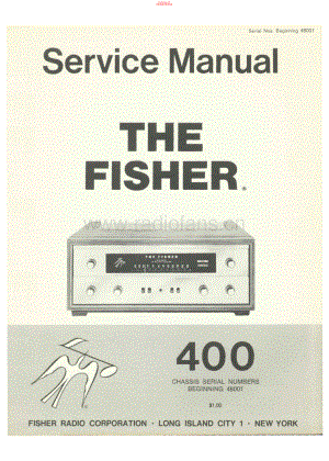 Fisher-400-rec-sm6维修电路原理图.pdf