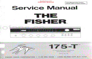 Fisher-175T-rec-sm维修电路原理图.pdf