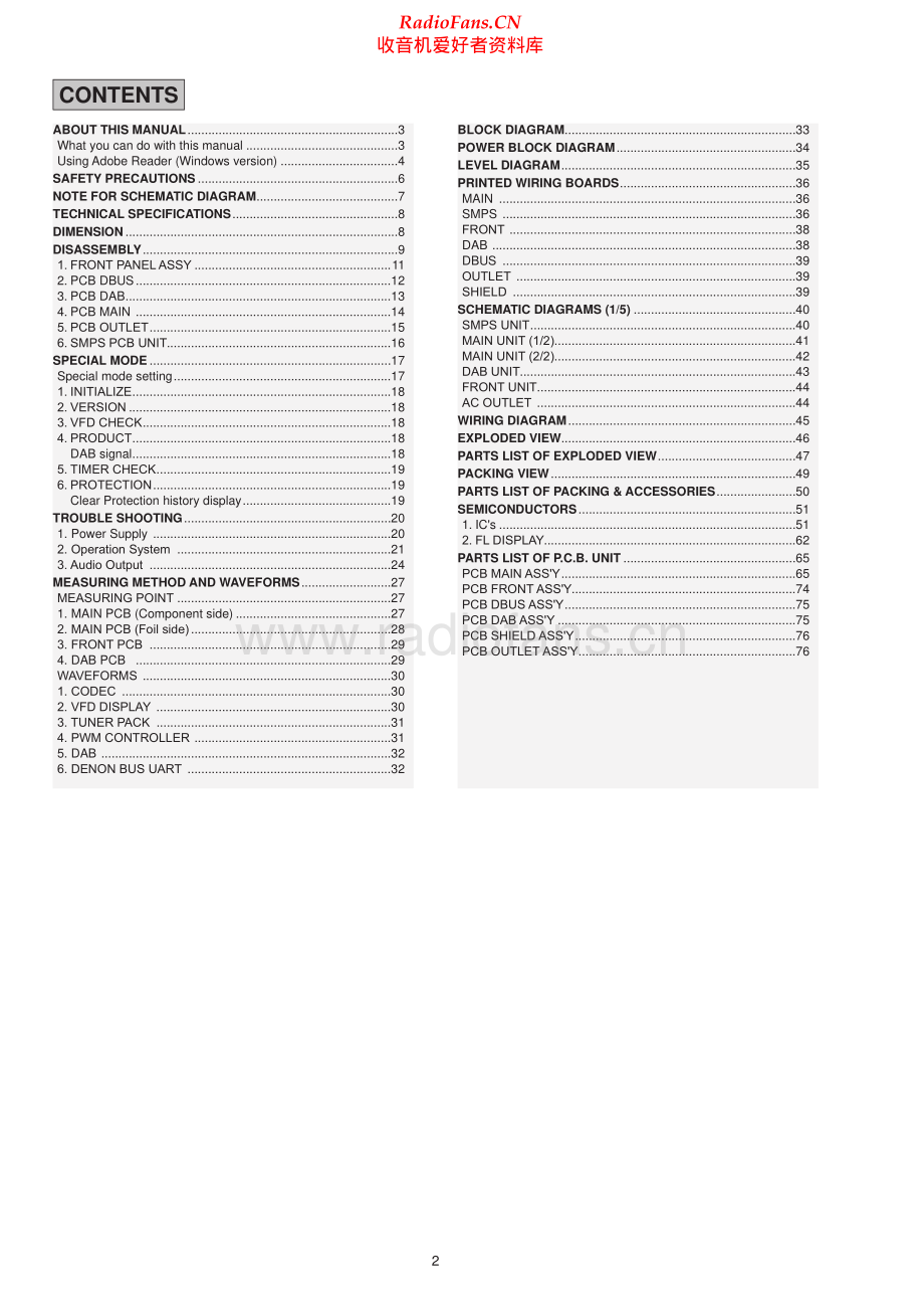 Denon-DRAF109DAB-rec-sm维修电路原理图.pdf_第2页