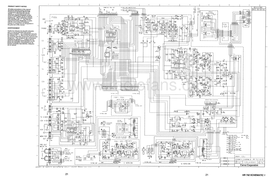 Carver-HR732-rec-sch维修电路原理图.pdf_第3页