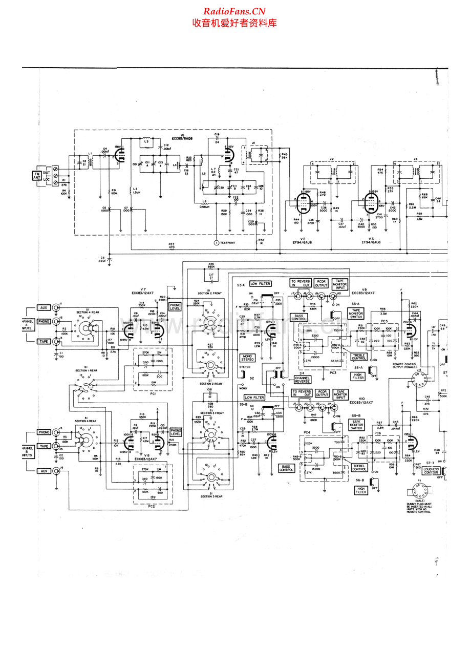 Fisher-500B-rec-sch维修电路原理图.pdf_第2页