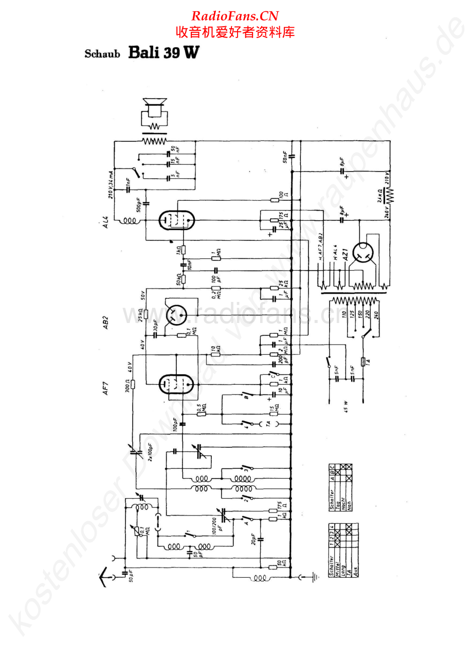 ITT-Bali39W-rec-sch 维修电路原理图.pdf_第1页