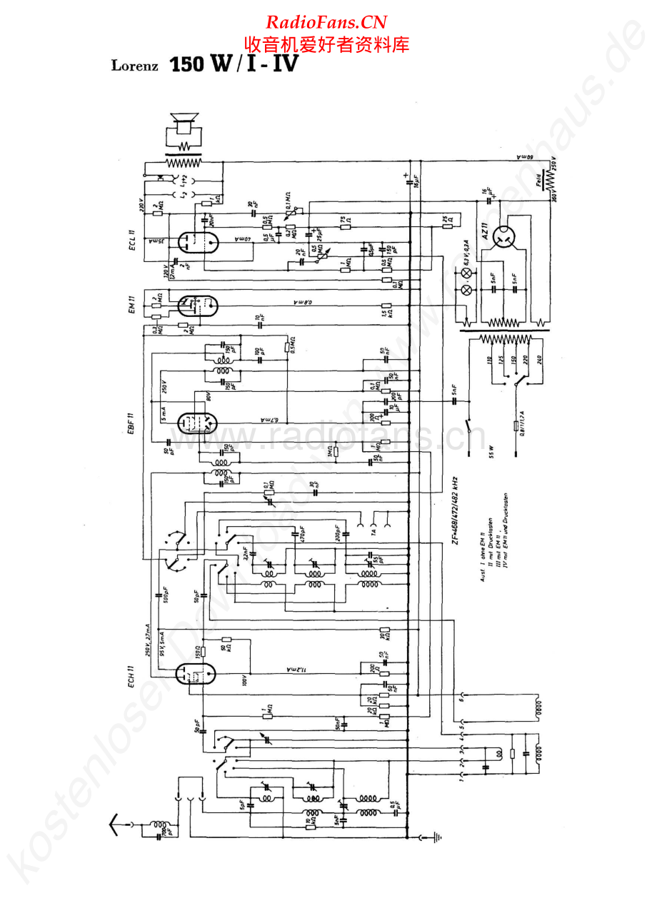 ITT-150WIV-rec-sch 维修电路原理图.pdf_第1页