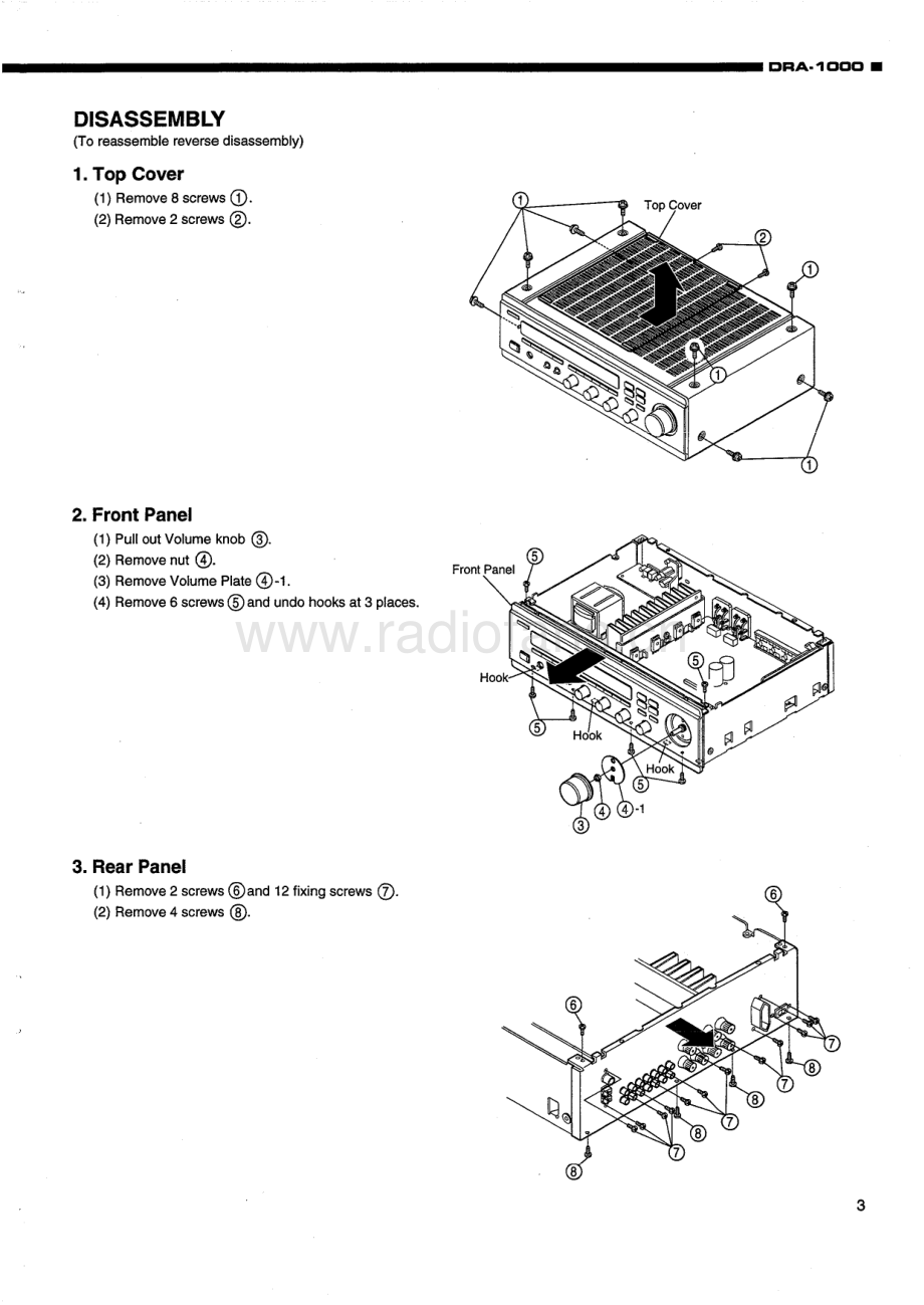 Denon-DRA1000-rec-sm维修电路原理图.pdf_第3页