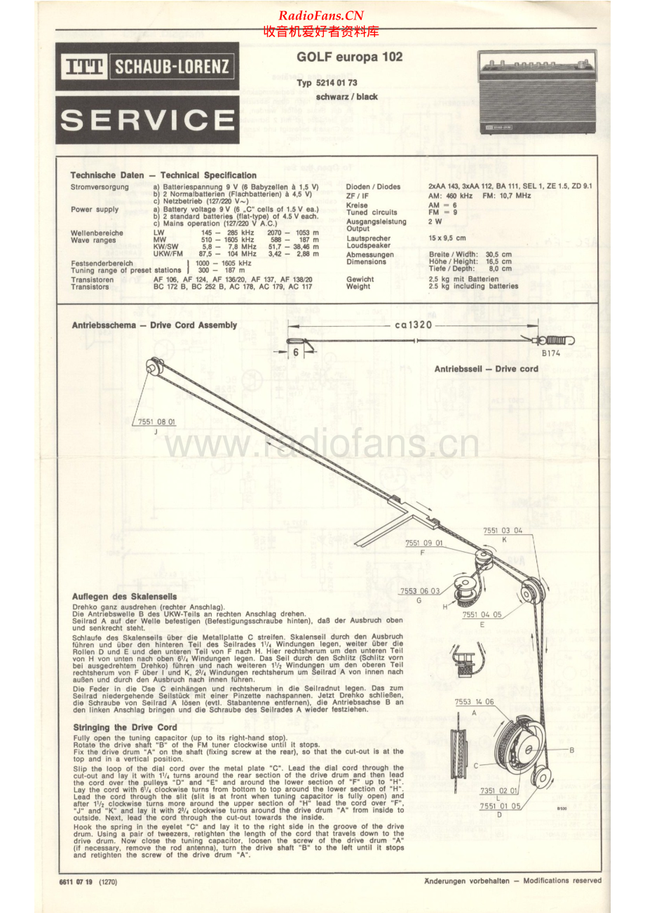 ITT-GolfEuropa102-rec-sm 维修电路原理图.pdf_第1页