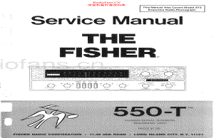 Fisher-550T-rec-sm维修电路原理图.pdf