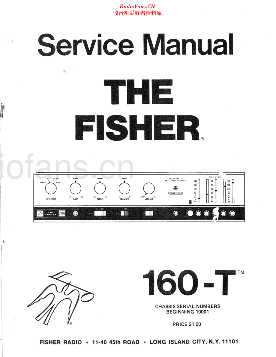 Fisher-160T-rec-sm维修电路原理图.pdf_第1页