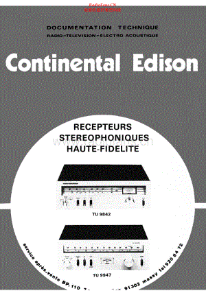 Continental-TU9947-tun-sm维修电路原理图.pdf