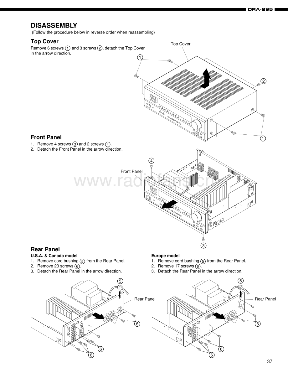 Denon-DRA295-rec-sm维修电路原理图.pdf_第3页