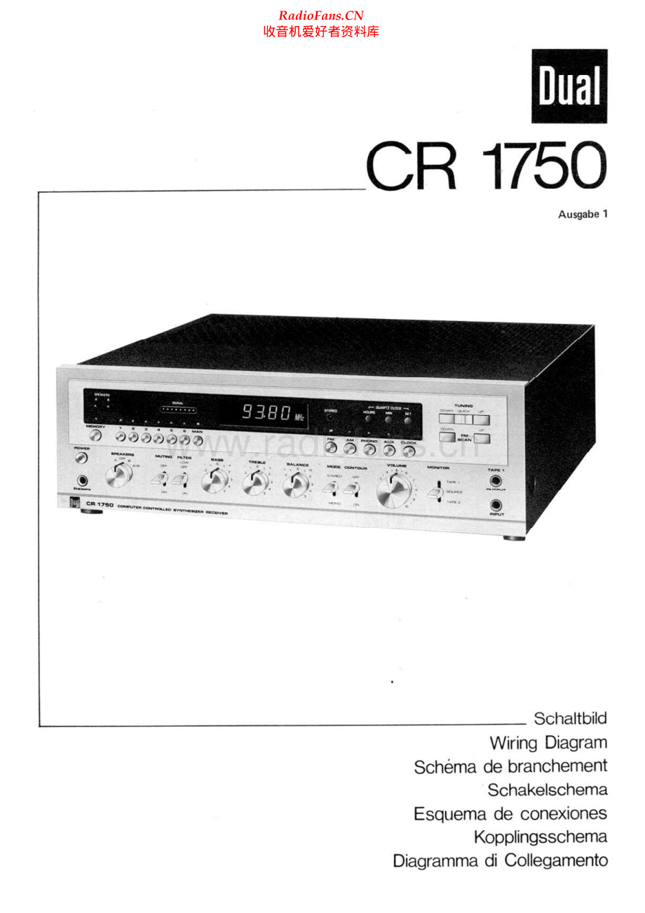 Dual-CR1750-rec-sch维修电路原理图.pdf_第1页