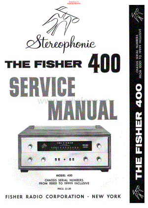 Fisher-400-rec-sm2维修电路原理图.pdf