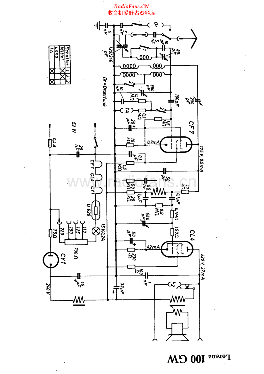 ITT-100GW-rec-sch3 维修电路原理图.pdf_第1页