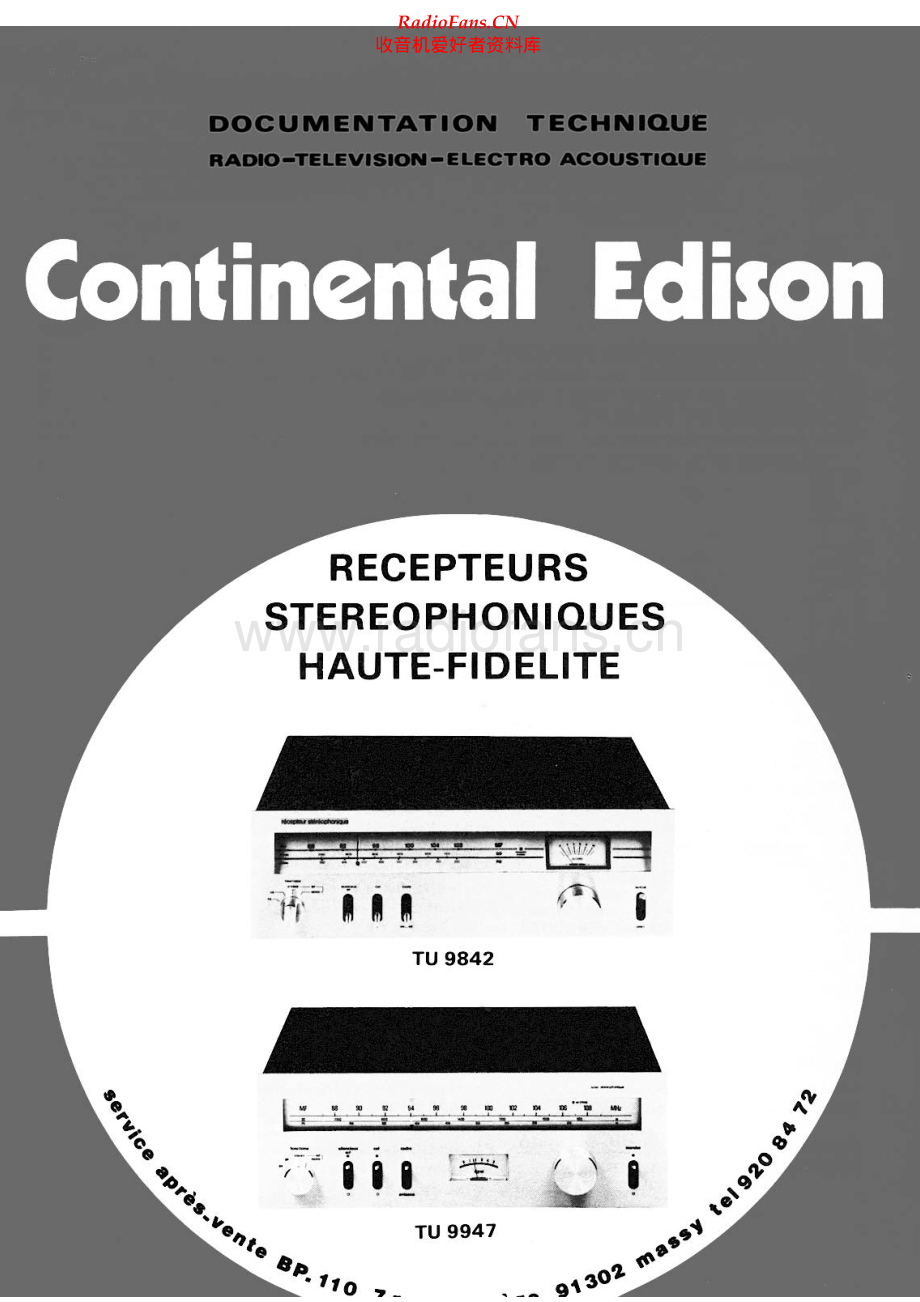 Continental-TU9842-tun-sm维修电路原理图.pdf_第1页