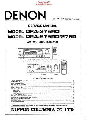 Denon-DRA375RD-rec-sm维修电路原理图.pdf