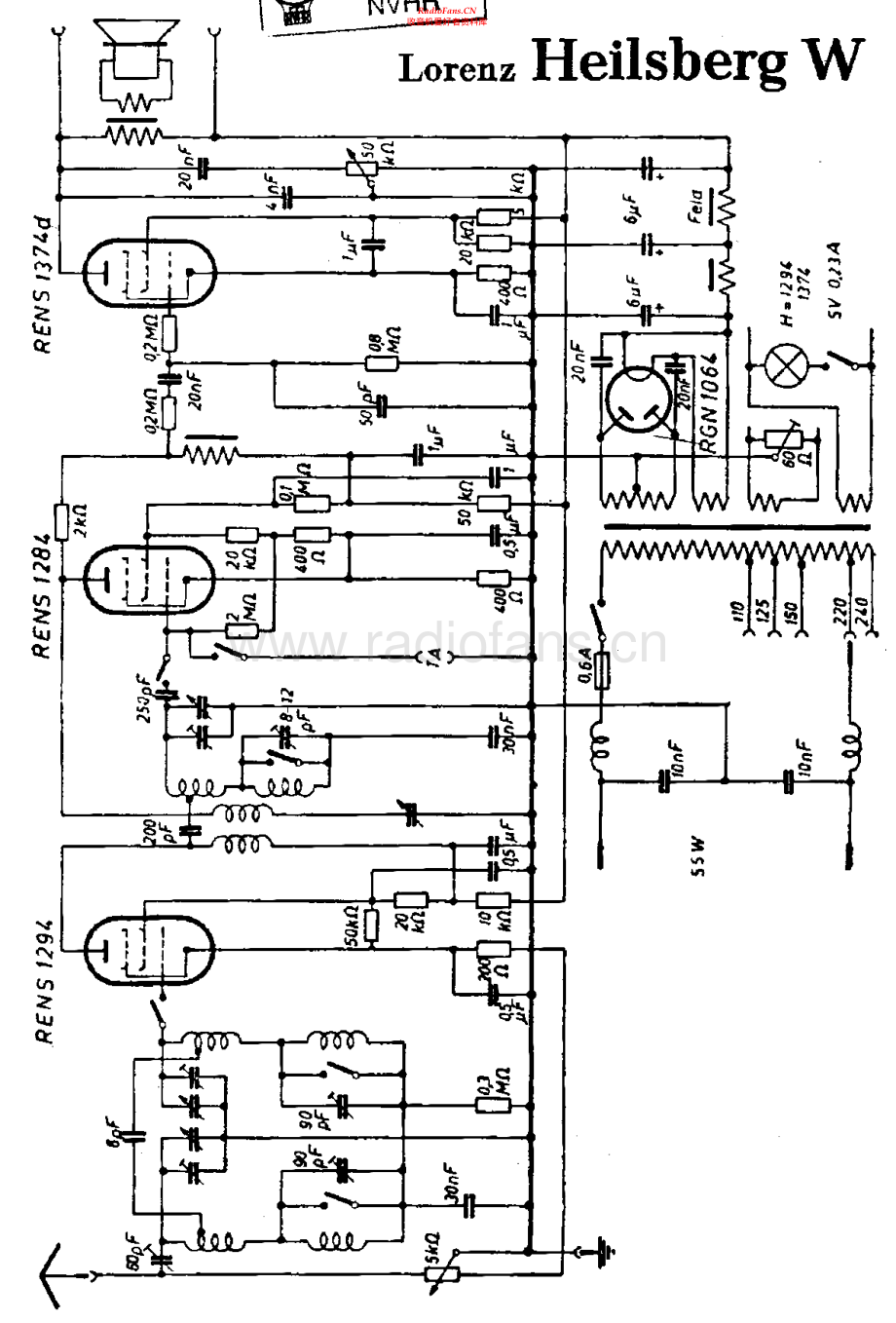 ITT-HeilsbergW-rec-sch 维修电路原理图.pdf_第1页