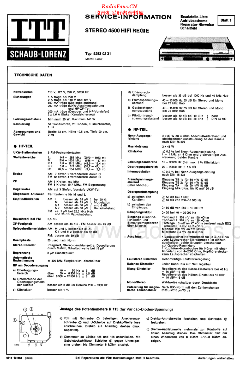 ITT-4500-rec-sm 维修电路原理图.pdf_第1页