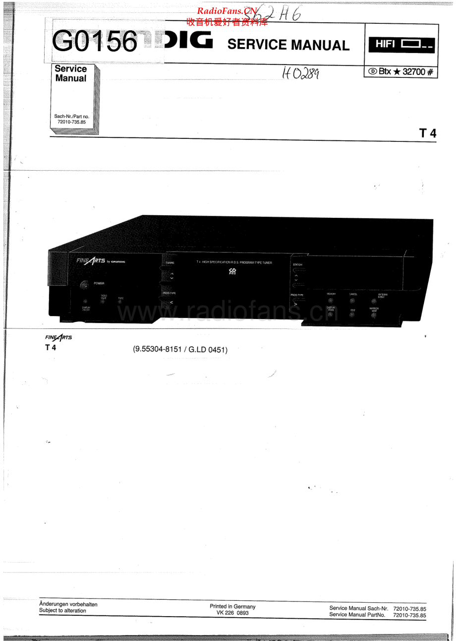 Grundig-T4-tun-sch维修电路原理图.pdf_第1页