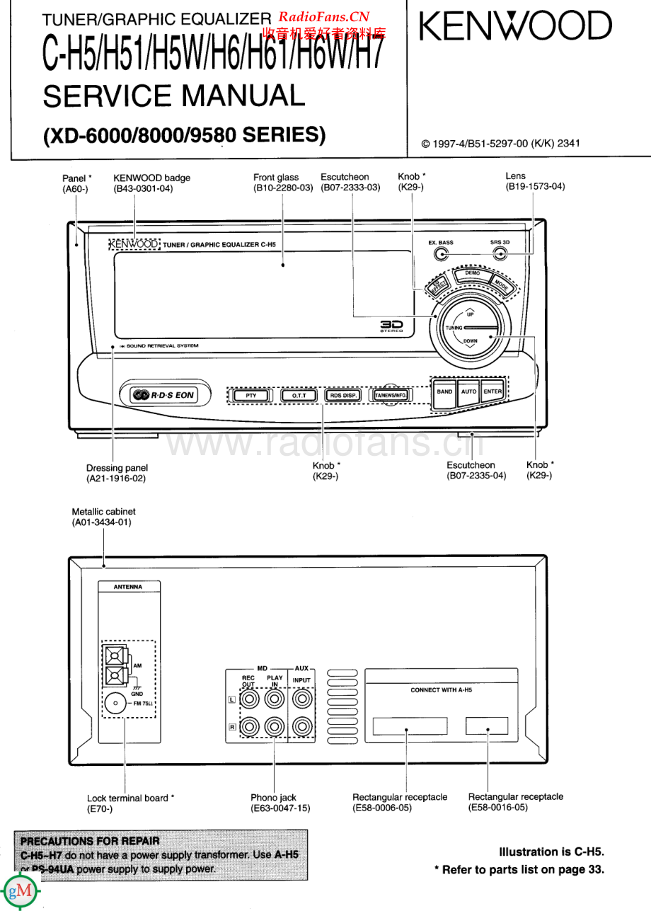 Kenwood-CH6W-tun-sm 维修电路原理图.pdf_第1页